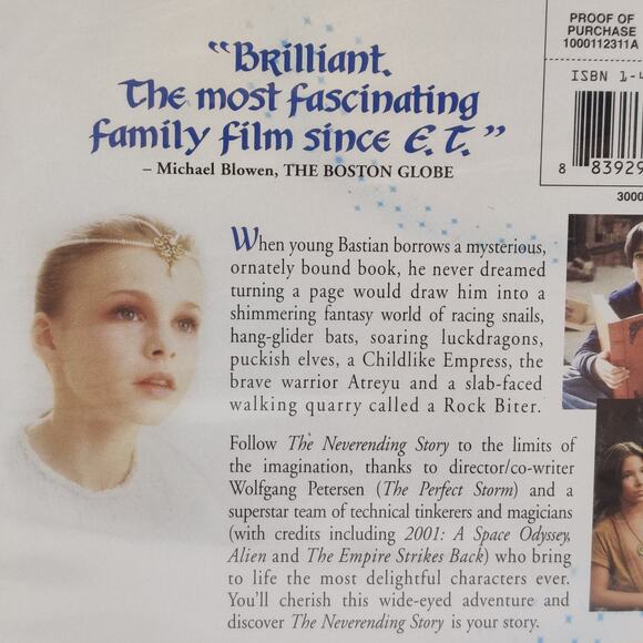 The NeverEnding Story DVD 1984 Widescreen Edition Klaus Doldinger NEW SEALED - Picture 4 of 9